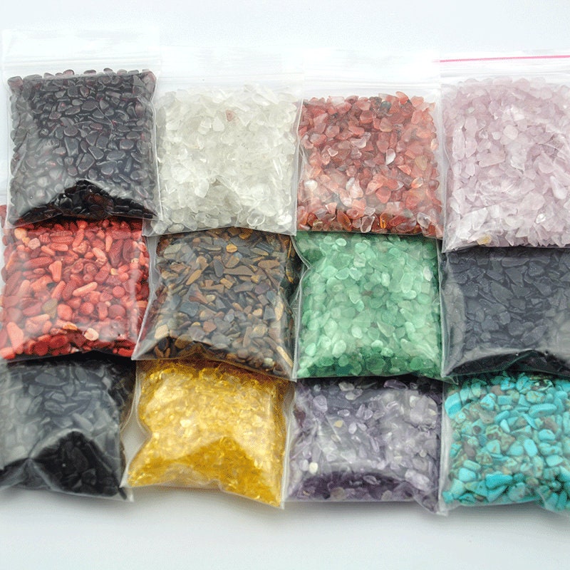 Bulk Mini Chips 39 mm Gemstone Chips Crystal ChipsLoose Etsy