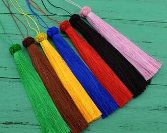 2 PCS 140 MM Silk Tassels ,Silk Tassel ,Tassel Craft,Silk Tassel Accessories,Silk Tassel Pendant ,High Quality Extra Thick