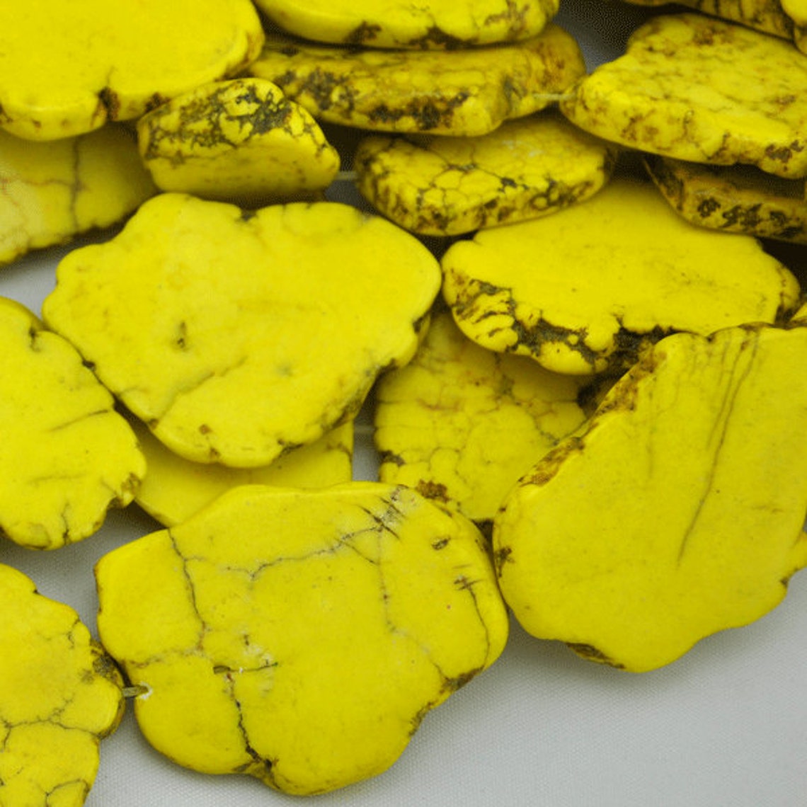 Yellow Turquoise BeadsSlab Turquoise BeadsTurquoise Etsy