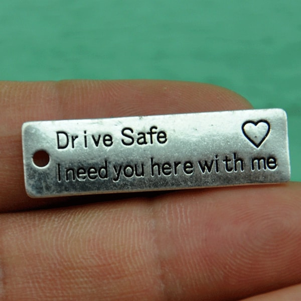 Drive safe, i need you here with me Pendants , Drive Safe Pendants,Trucker Gift, Husband Gift, drive safe  - loved one - special gift -1871