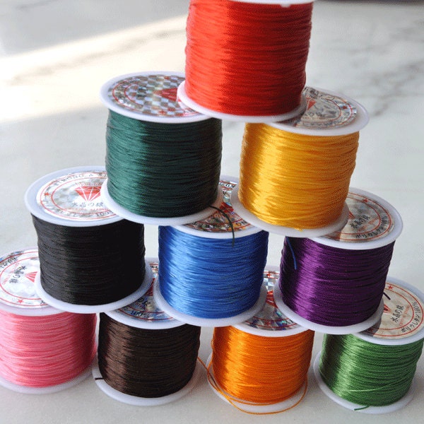 80yard High Elastic String Bracelet Elastic Rope Jewelry Diy Etsy