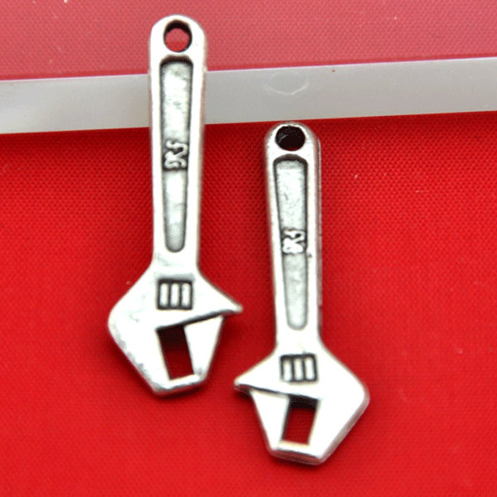 Large Saw Charms Pendants Coiled Knife Charm PendantsBail Etsy