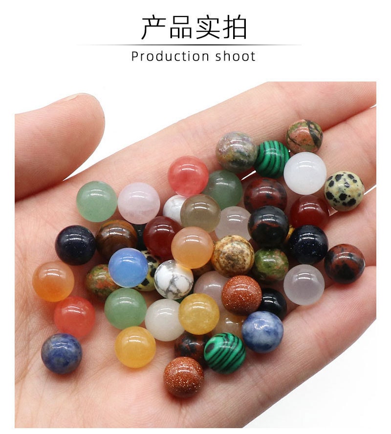100pcs Natural Cordierite Gemstone Beads, 0.5 Inch Irregular Round, Drilled For Jewelry Making - View #12
