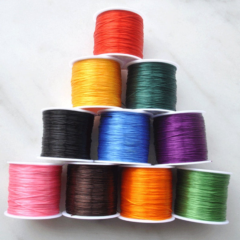 80yard High Elastic String Bracelet Elastic Rope Jewelry Diy Etsy