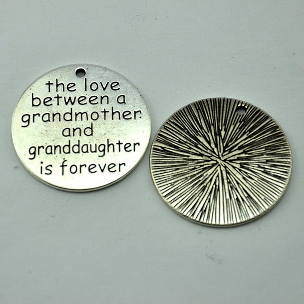 The love between a grandmother and granddaughter is forever,Gift for Grandfather / grandmother, Gift for Granddaughter  393-7