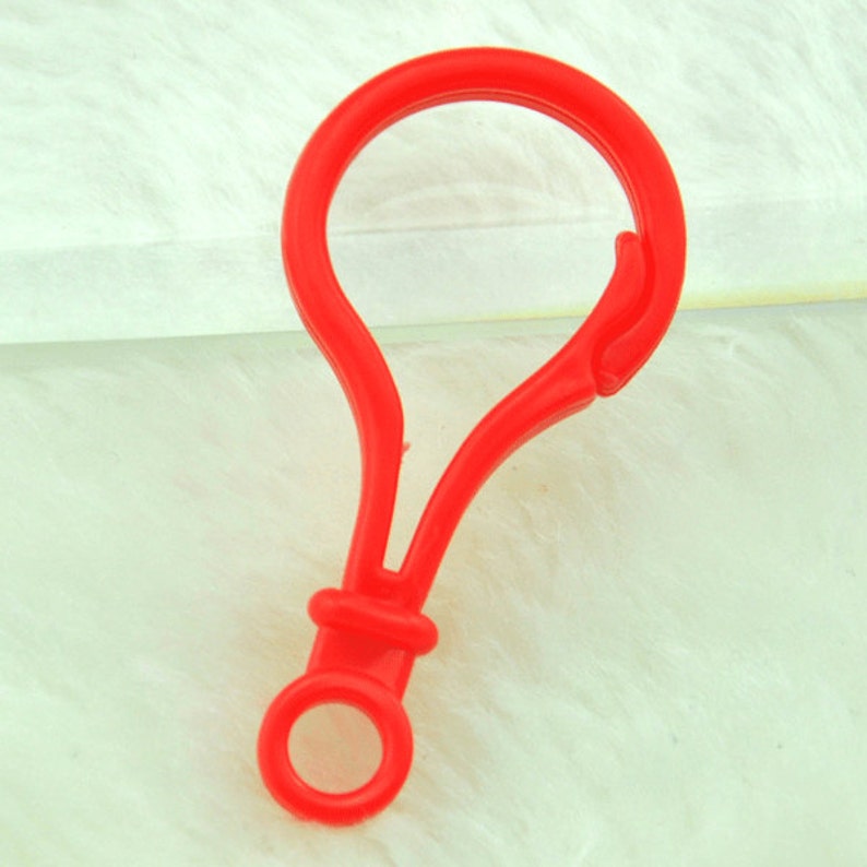 20pcs/50pcs/100pcs Multicolor Plastic Key Chain Holders Etsy