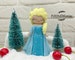 Felt Pattern.Elsa in Frozen Doll. Felt Doll. PDF Pattern and Tutorial. Fairy Tale. Queen Elsa. Winter. Disney Princess. 