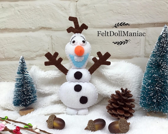 Olaf Doll Eingefroren Pdf Nahanleitung Und Schnittmuster Schneemann Winter Weihnachts Dekoration Weihnachten