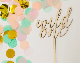 Wild One Cake Topper, Wild One Wood Cake Topper, Wild One Cake Smash, Wild One Birthday, First Birthday Cake Topper, Laser Cut Cake Topper
