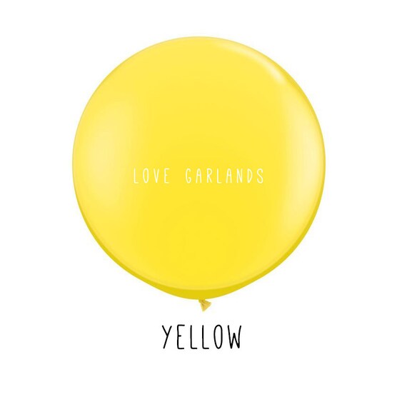 Yellow Wedding Balloon Wedding Reception Balloon Bridal Shower