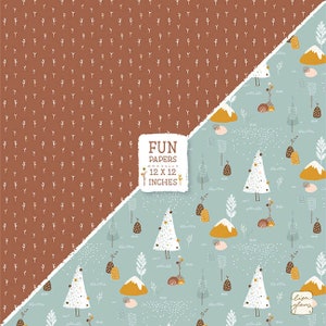 Printable Rustic Christmas Paper Images