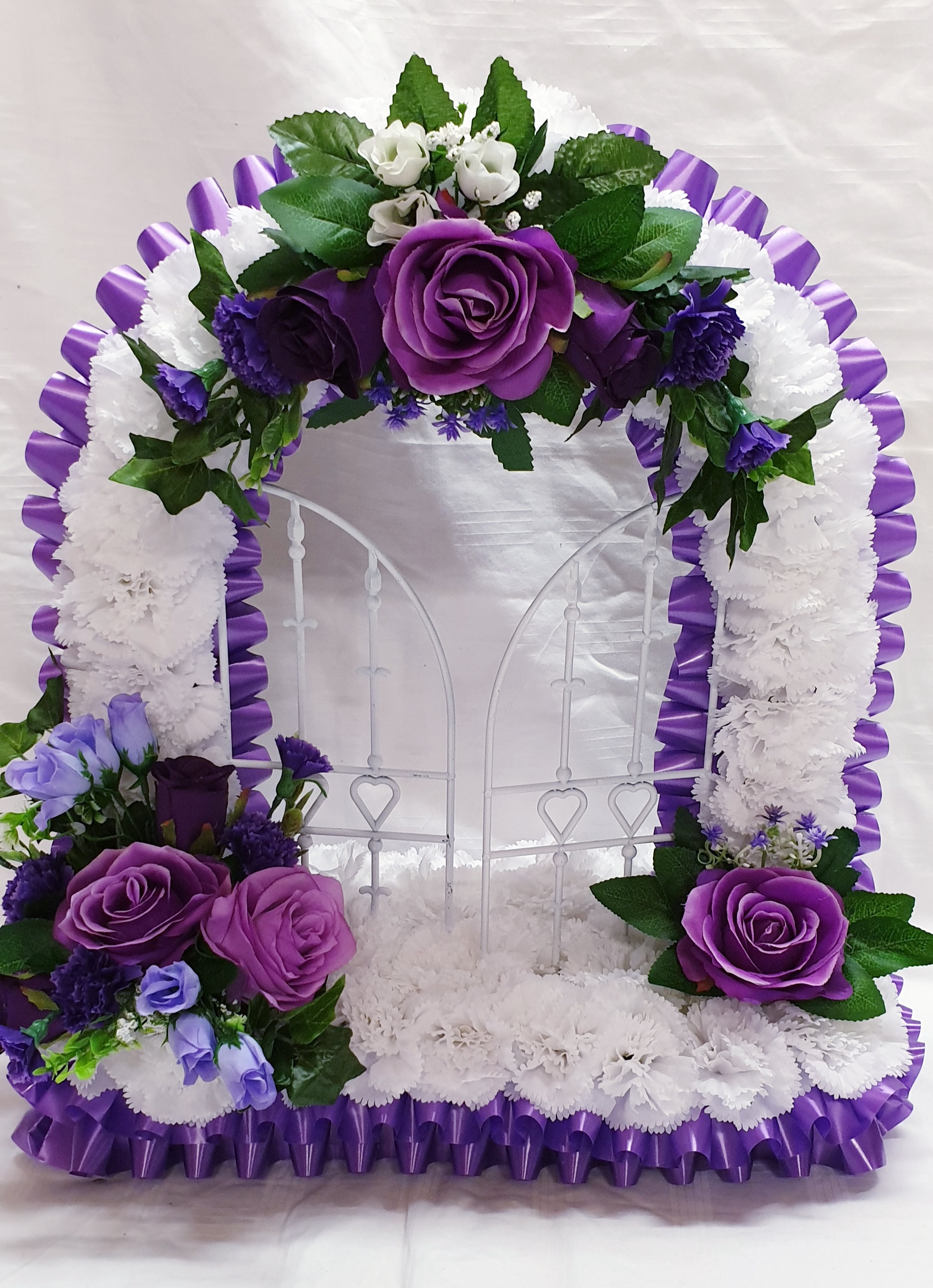 Gates Of Heaven Silk Artificial Funeral Flowers Etsy