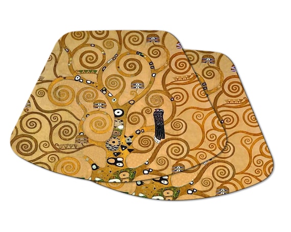 Klimt Tree Of Life Wedge Placemats For Your Round Tables Singapore Klimt Tree Of Life Wedge Placemats For, Wedge Placemats For Round Patio Table