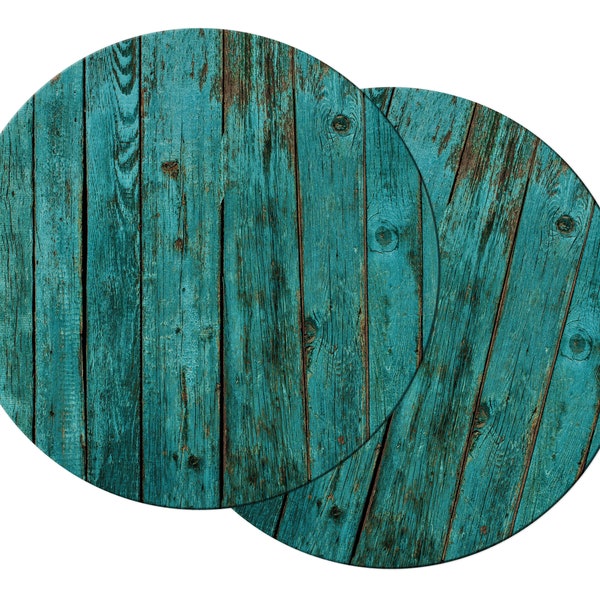 Round Contemporary Placemats Etsy