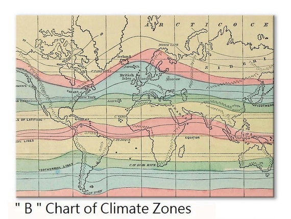 World Climate Zone Chart