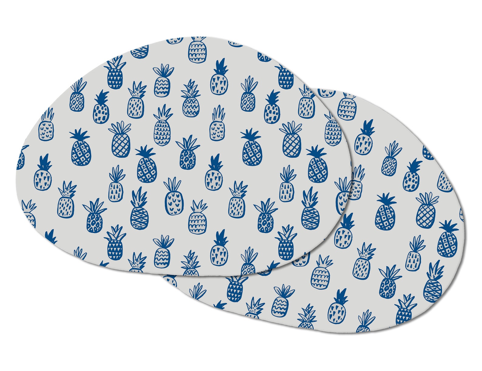 Pineapple Fruit Placemats for Round Tables Tactile Basket Etsy