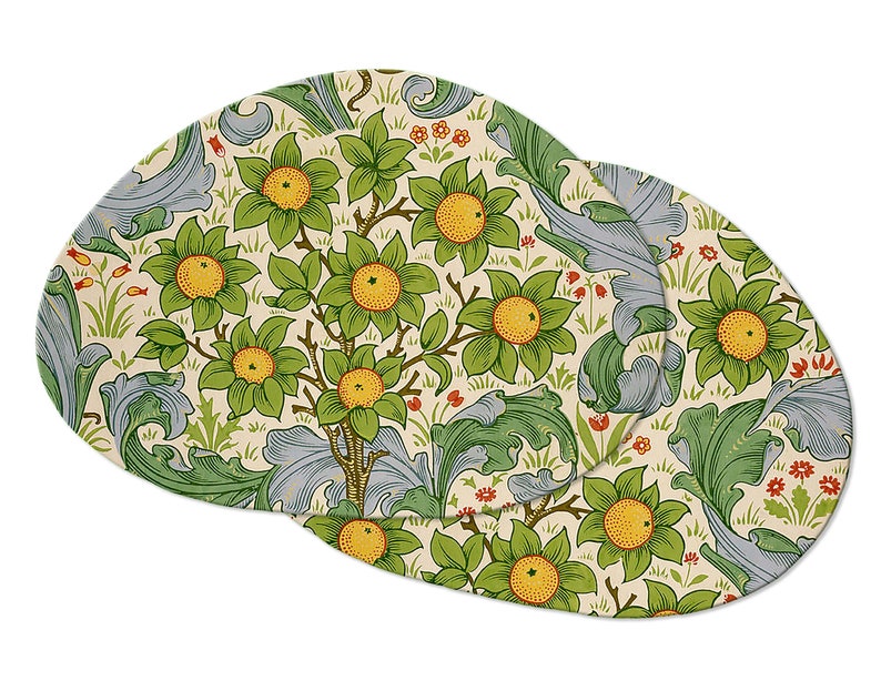 William Morris Orchard Wedge Placemats for Round Tables | Etsy