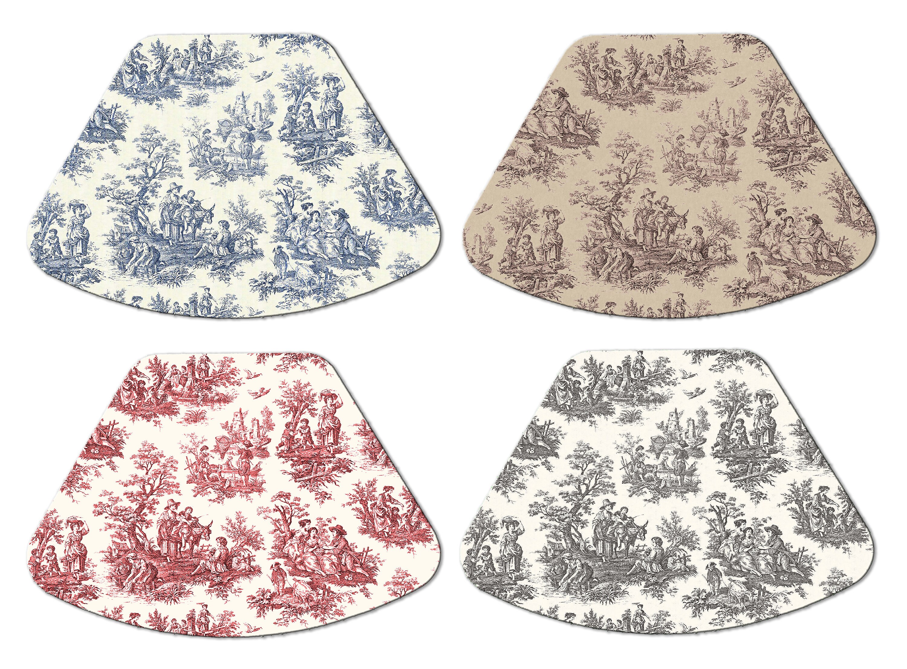 Toile Placemats For Round Tables Tactile Basket Texture Etsy