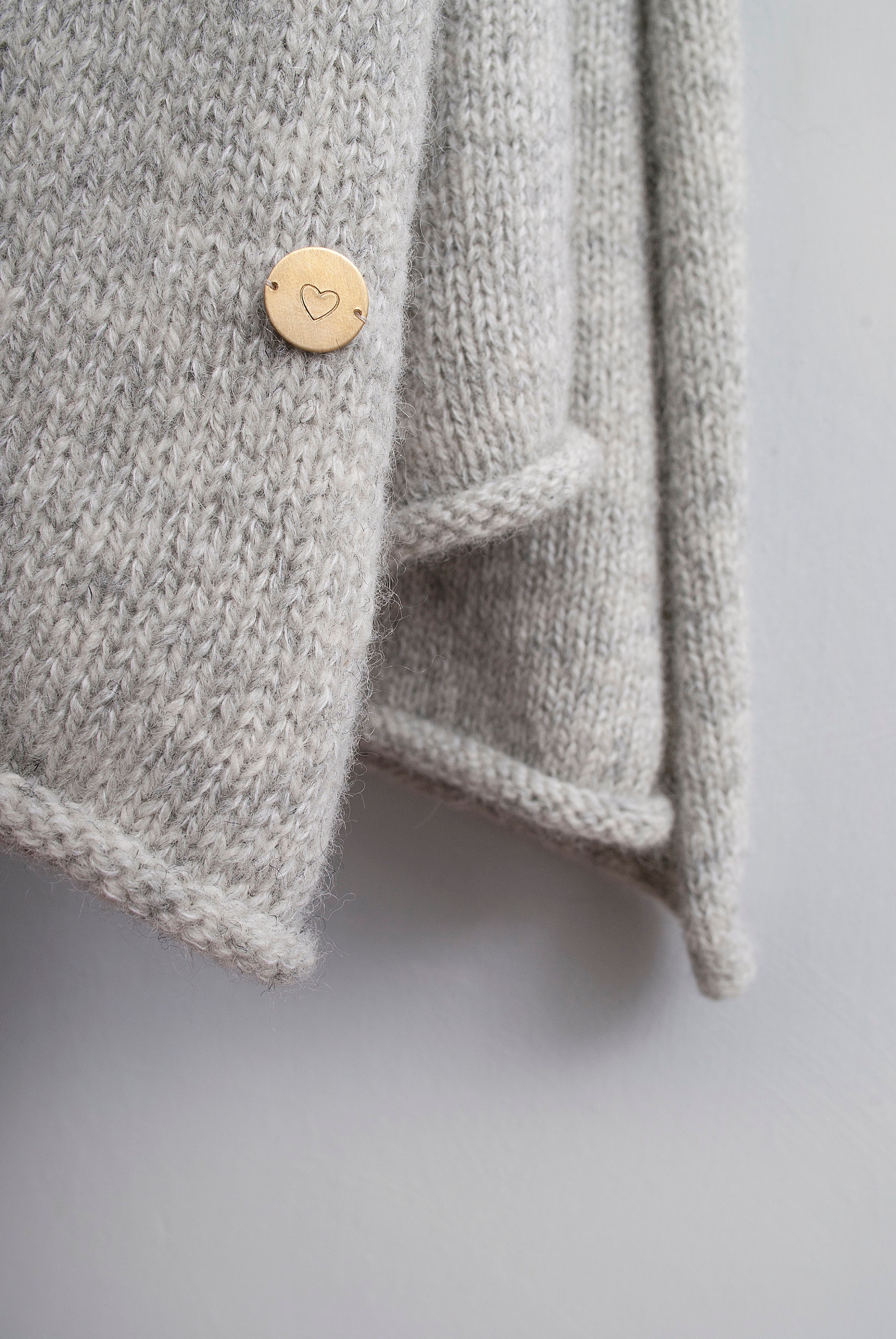 Bufanda de manta grande lana natural sin teñir y mohair - Etsy