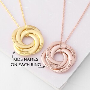 Nana Necklace With Kids Names Grandkids Necklace Grammy Silver Jewelry Necklace Mother In Law Necklace Mimi Gift image 8