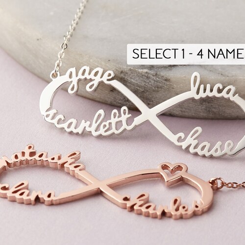 Mom Necklace 4 Kids Mother Necklace 