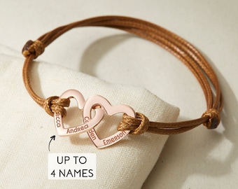 Grandma Jewelry, Grandma Mothers Day Gift, Grandma Bracelet With Names, Grandma Jewelry, Custom Grandma Bracelet, Nana Bracelet
