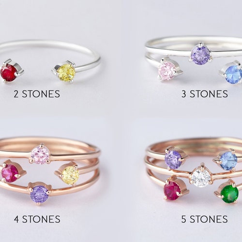 Birthstone Ring Birthstone Jewelry Ring 