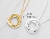 Jewelry For Mom, Mother's Day Gift, Mother Necklace, Custom Mom Gifts, Mum Necklace With Names, Gifts For Mum From Daughter