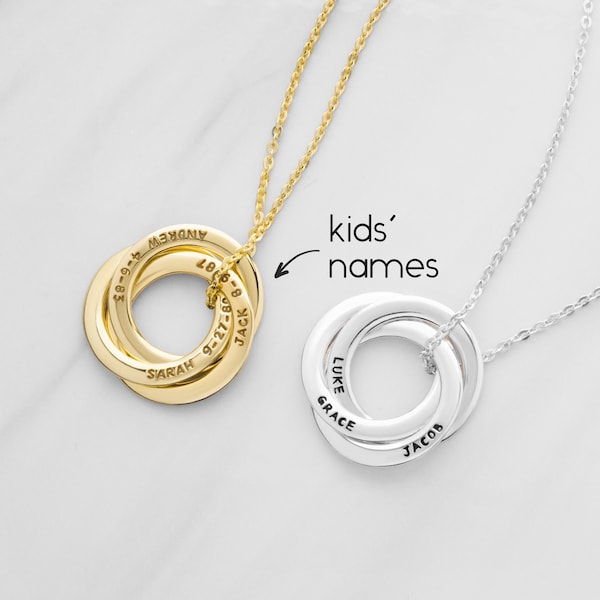 Jewelry For Mom, Mother's Day Gift, Mother Necklace, Custom Mom Gifts, Mum Necklace With Names, Gifts For Mum From Daughter