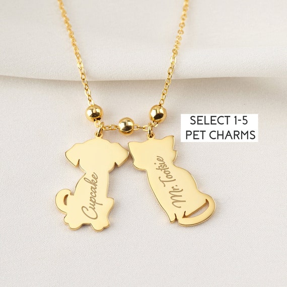 Pet Jewelry Pet Necklace Dog Name 