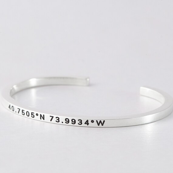 Coordinates Collection Bracelet Size Chart