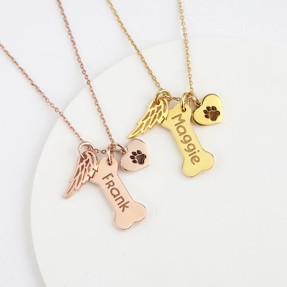 etsy dog memorial necklace