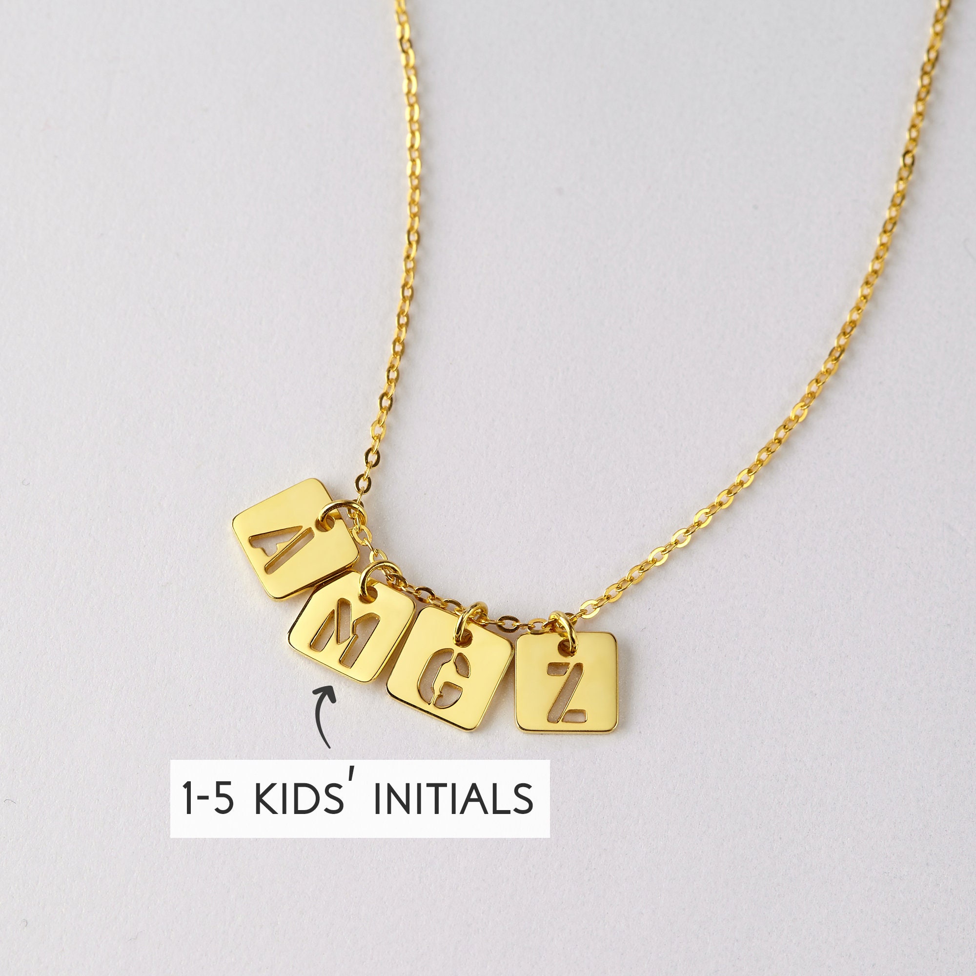 Sterling Silver Children's Initial 