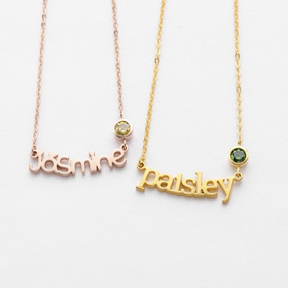 baby name pendant