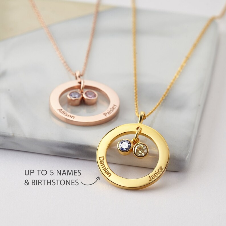 birthstone jewelry for mothers