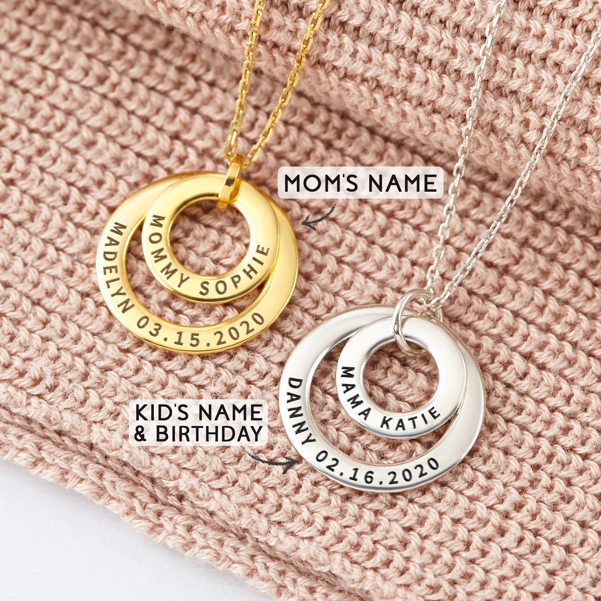 New Mom Necklace New Mom Gift First 