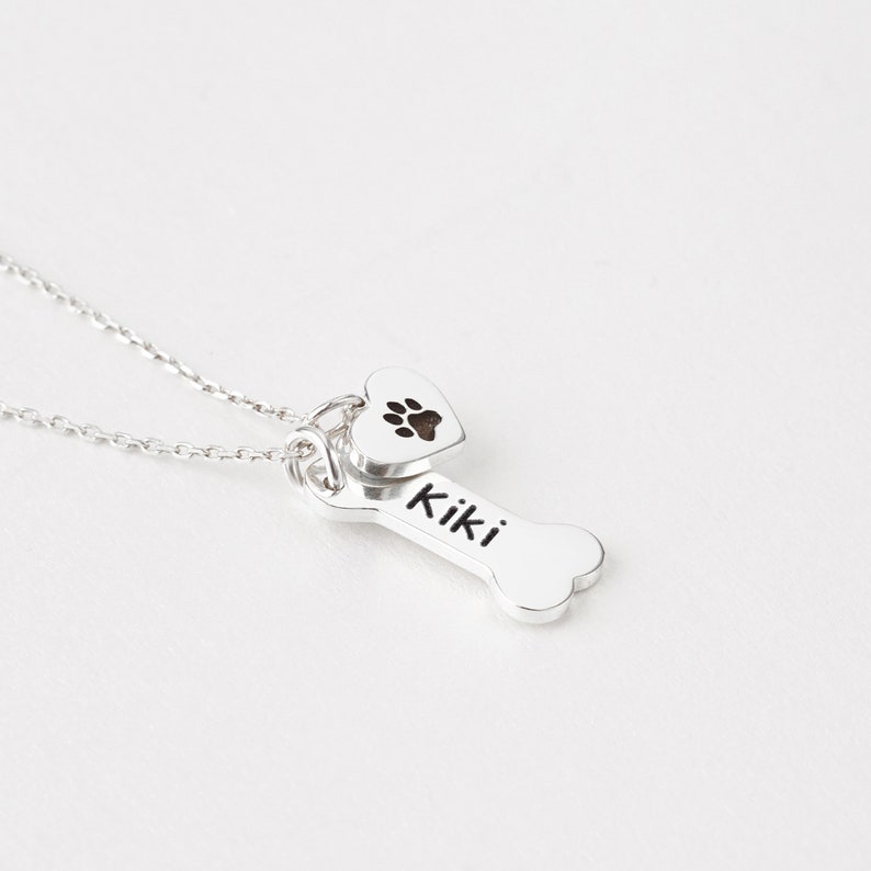 Dog Mom Necklace Dog Necklace Personalized Dog Lover Etsy