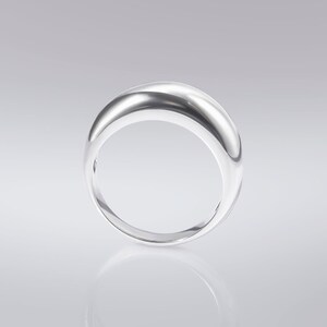 Curve Ring Set, Stackable Minimalist Ring, Gold-plated Chunky Wave Ring ...