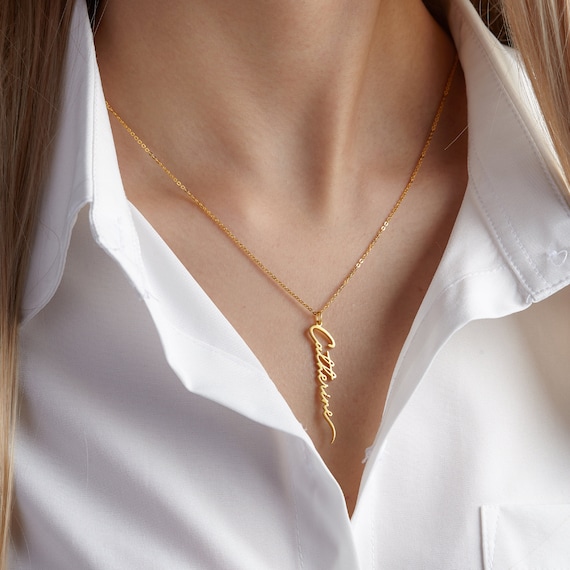 Valentine Teenage Gift Name Necklace Young Daughter Gift Teen