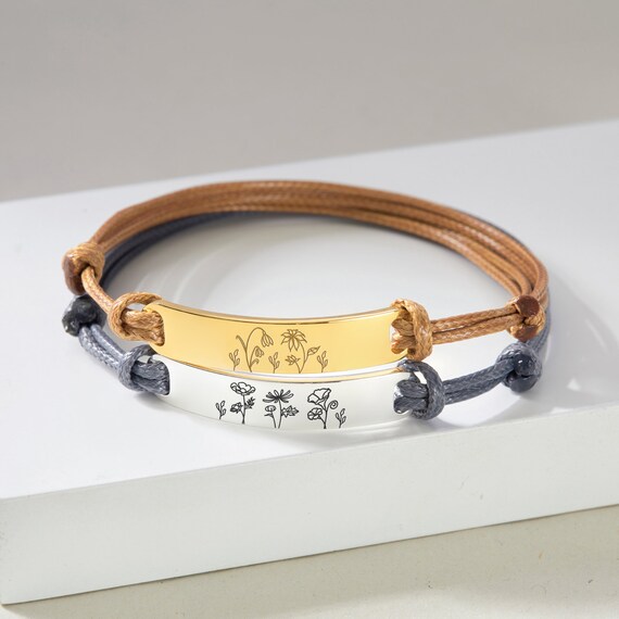 Memorial signature shop bracelet