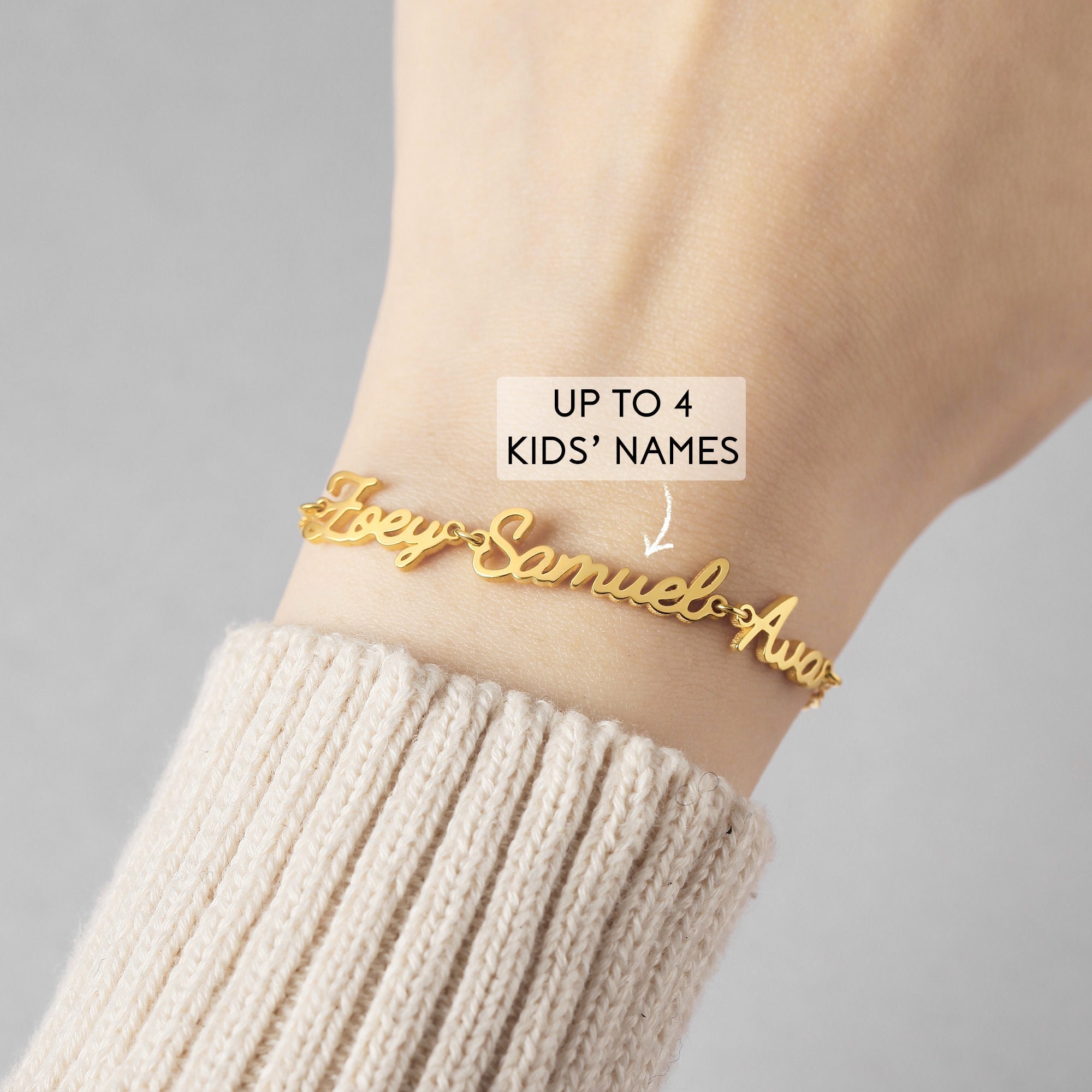 Custom Names Bracelet, Mom Gift From Kids, Mother Bracelet, Multiple Names Bracelet, Mom Bracelet With Kids Names, Mothers Day Jewelry