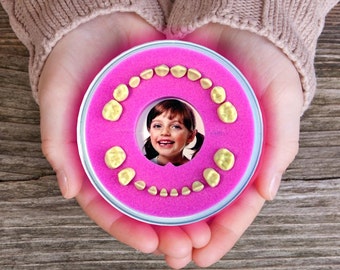 Tooth Fairy Box >>Firsty Round<< (Pink, Girl)