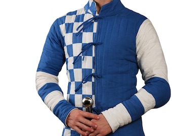 Mittelalterlicher Gambeson: Gepolsterte Rüstung für LARP, SCA, HEMA - Renaissance-Gewandung