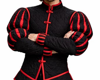 Camisa personalizada de Landsknecht: traje renacentista. Gambesón personalizado en colores y tallas.