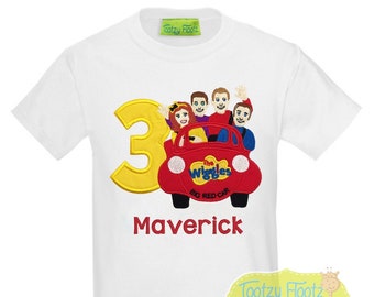 Wiggles first cheap birthday shirt