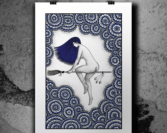 Aradia - Screen print poster