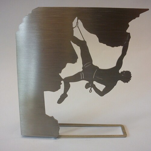 Rock Mountain Climbing Vinyl Decal Sticker © 2013 Laced up Etsy