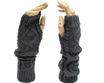 Damen Thermo-Handschuhe, Warm, Weich, Gemütlich, Dickes Fleece