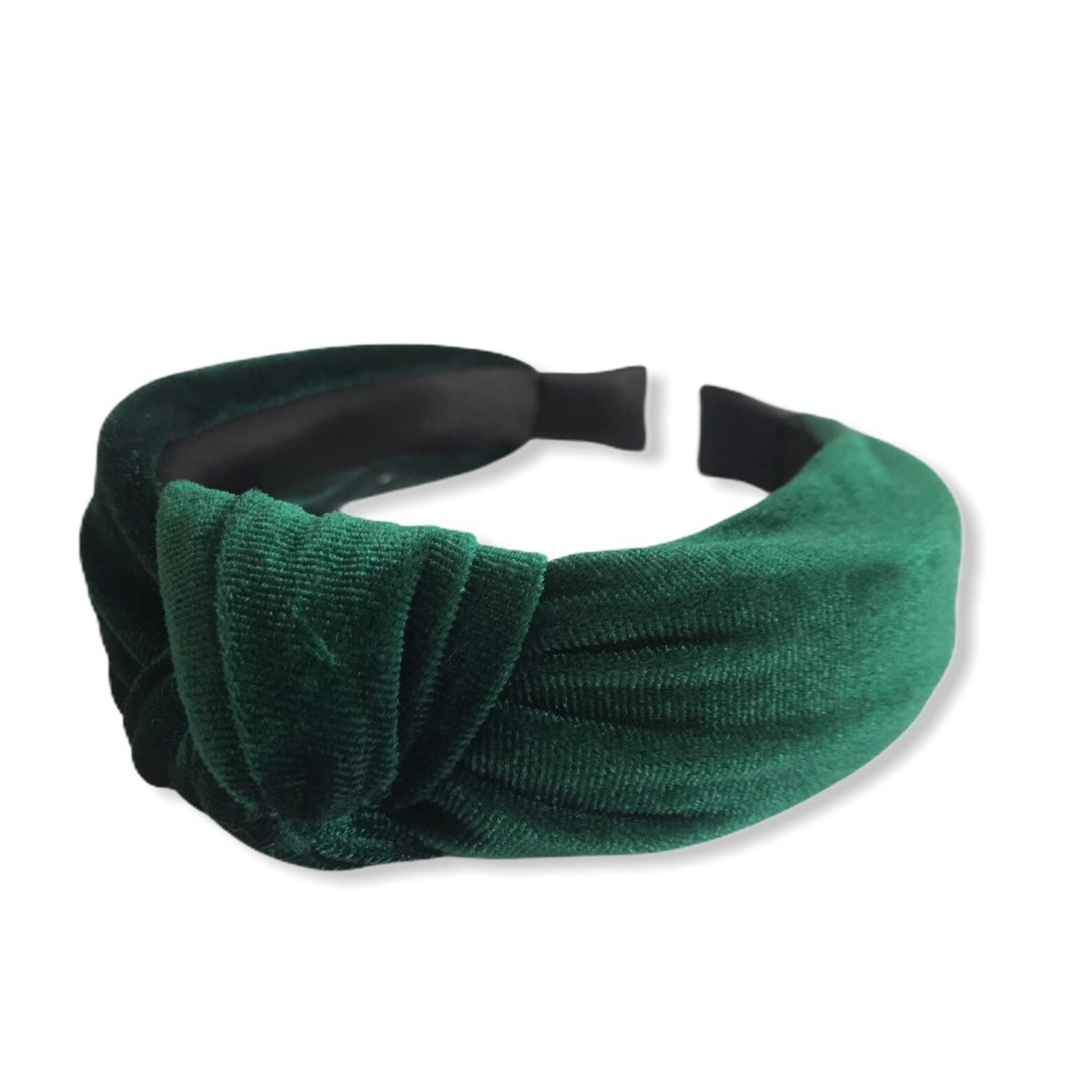 Emerald Green Velvet Headband Velvet Headband Ladies Etsy