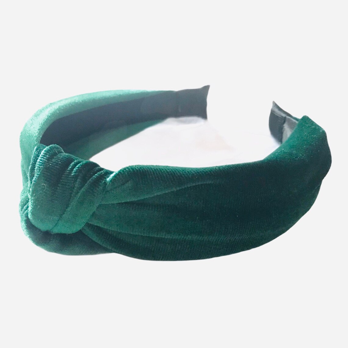 Emerald Green Velvet Headband Velvet Headband Ladies Etsy